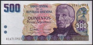 500 песо Аргентина