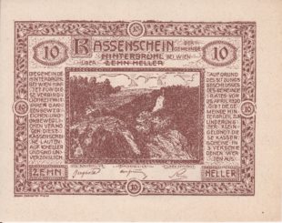 10 геллеров 1920 года Австрия