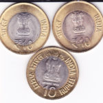 Набор монет Индия 3 шт