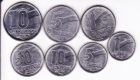 Набор монет Бразилия 7 шт
