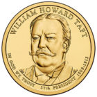 1 доллар 2013 года Уильям Тафт ( William Howard Taft 27 президент )
