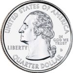 25 центов США Штат Массачусетс