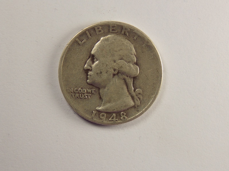 25 центов 1948 года.