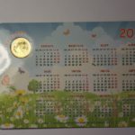 Монета+календарь "На удачу и счастье."