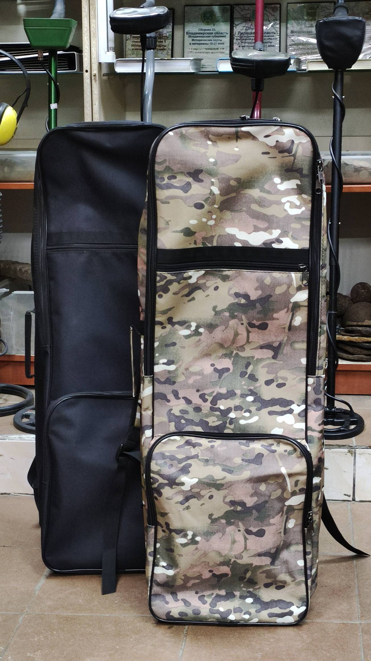 Специальный рюкзак кладоискателя.