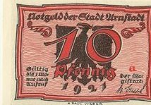 10 копеек 1921 года. Германия.