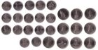 Набор из 27 монет — 2 и 5 рублей  200 лет Войне 1812 (полководцы и сражения)