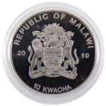 Малави.Набор монет 10 квач 2010 г. «Ядовитые лягушки» (10 шт.)