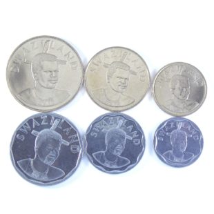 Свазиленд. Набор монет 2015 г. (6 шт.)