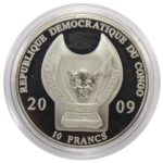 Конго. 10 франков 2009 г. «Гладиатор»