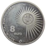 Португалия. 8 евро 2004 г. «Расширение Европейского Союза»