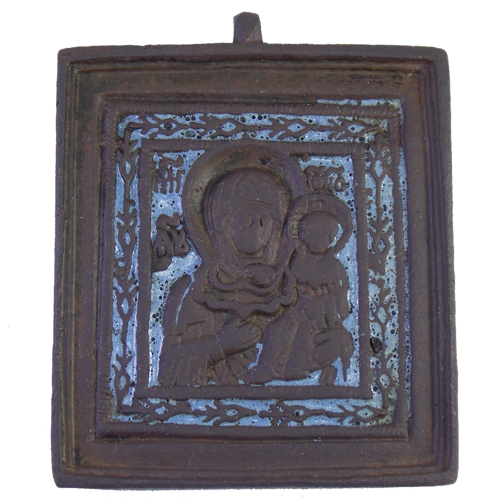 Икона «Казанская Богоматерь» (эмаль)