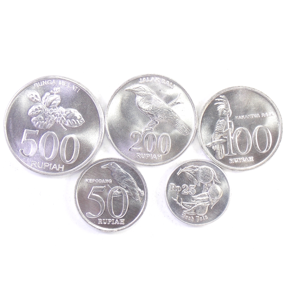 Индонезия. Набор монет 1996-2003 гг.