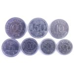 Бразилия. Набор монет 1992-1994 гг.