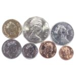 Фиджи. Набор монет 1976-1995 гг. (7 шт.)