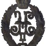 Знак с вензелем Николая II арт 31756