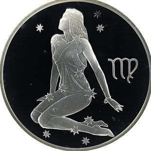 3 рубля 2003 года СПМД Дева арт 32976