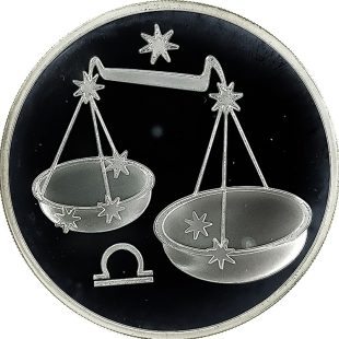 3 рубля 2003 года ММД Весы арт 33056