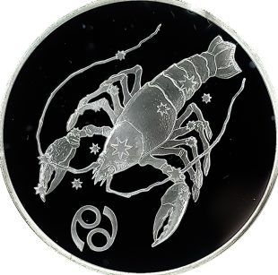 3 рубля 2004 года СПМД Рак арт 33066