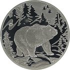 3 рубля 2009 года СПМД медведь арт 33117