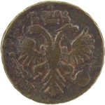 Денга 1731 года «перечекан» арт 33360