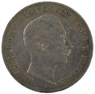 5 марок 1903 года Вильгельм II арт 33575